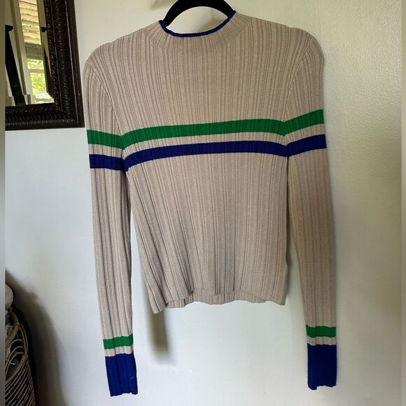 Urban Outfitters BDG Open Back Mock Neck Sweater Top sz Large - Picture 5 of 5